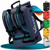 Valkental Fahrradtasche Gepäckträgertasche, Rucksack und Umhängetasche, 3in1 - wasserdicht & reflektierend 25 L