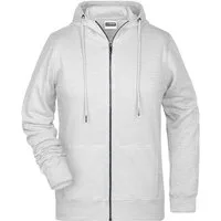 James & Nicholson Kapuzensweatjacke Leicht taillierte Damen Sweatjacke aus French Terry 8025 in Bio-Qualität
