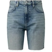 QS Jeansshorts Jeans-Hose MOM Jeans-Shorts Mom / Relaxed Fit / High Rise