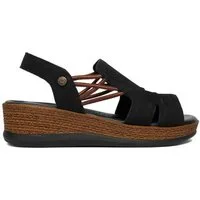Go Soft Go Soft Damen-Sandalen, Braun, Schwarz Sandale
