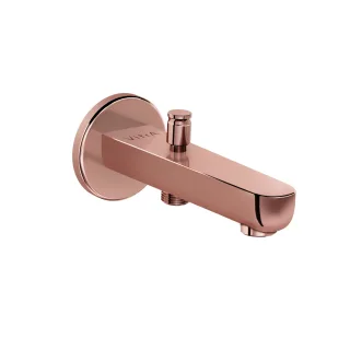 VitrA Flow Soft Wanneneinlauf mit Brauseabgang Ausladung Auslauf 16 cm Aufputzmontage,A4312629EXP A4312629EXP