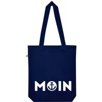 Youth Designz Tragetasche Moin Leuchtturm Jutebeutel Tasche Lange Henkel, mit trendigem Frontprint