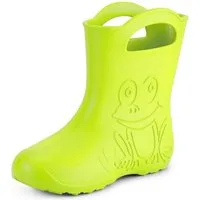 Ladeheid EVA Regenschuhe für Frauen LA-CA-09 Gummistiefel Damen federleichte Gartenschuhe mit Griffen