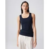 OPUS Trägertop Tanktop IMILIA Slim aus BCI Cotton Mix