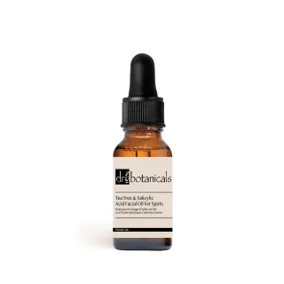 Dr Botanicals Eukalyptus, Teebaum & Salicylsäure Gesichtsöl für Flecken 15ml