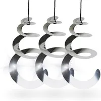TronicXL Vogelabwehr-Windspiel 6X Windspirale Vogelabwehr Reflektierend Vogelschreck Spirale Tauben