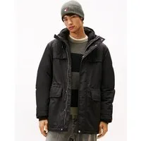 Tommy Jeans Parka TJM CITY READY wasserabweisend, relaxed fit, mit fester Kapuze, Winterjacke