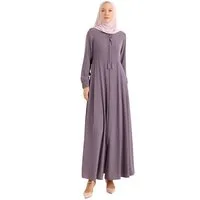 ELYANUR Maxikleid Hochwertige erweiterte Abaya