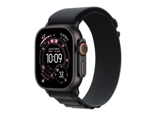Apple Watch Ultra 3 schwarz mit Alpine Loop Large schwarz | mf0x4qf/a |