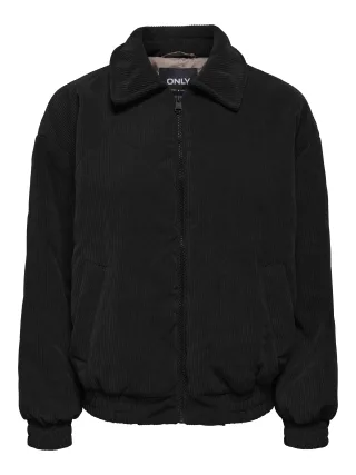 ONLY - ONLZAHARA CORDUROY JACKET OTW Black - Gr. - M