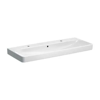 Geberit Smyle Square Waschtisch 500253011 weiss, 120x48cm, mit Hahnloch und Überlauf