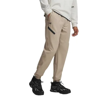 Under Armour - "Unstoppable" Jogginghosen für Herren (Beige/Schwarz)