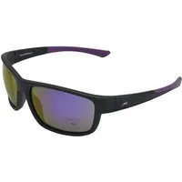 Gamswild Sportbrille UV400 Sonnenbrille Skibrille Fahrradbrille TR90/schmal Damen, Herren Modell WS7532 in grau-blau, schwarz-violett, schwarz-gold