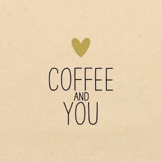 Servietten COFFEE + YOU