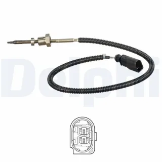 Delphi Abgastemperatursensor Audi A4 A5 Q5 TS30150