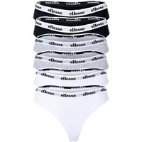 Ellesse String Damen String 6er Pack Baumwolle HILLAR (Packung, 6er Pack)