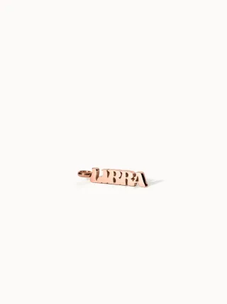 PURELEI Libra Letter Charm
