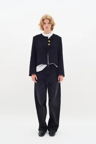 Jacke Feminine Form Blac