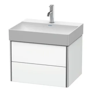 Duravit XSquare Waschtischunterbau wandhängend Weiß Supermatt 584x460x397 mm - XS416108484 XS416108484