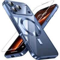 MSM Handyhülle Hülle + 2X Schutzglas für iPhone 17 Pro MagSafe Panzerfolie Titan 9H
