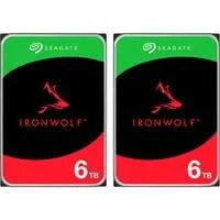 IronWolf NAS 2 x 6 TB SilentWolf Bundle, Festplatte SATA 6 Gb/s, 3,5", 2er Bundle