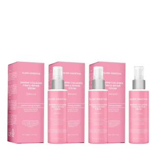 3 x MARINE COLLAGEN FESTIGENDES & REPARIERENDES SERUM 30ml