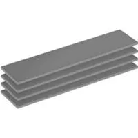 TP-4 120x20mm | 1.0mm, Wärmeleitpads grau, 4er Pack