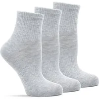 Socked Kurzsocken Quartersocken Herren, Damen (20-Paar) Schwarz / Weiß / Grau, verschiedene Muster