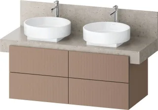 Duravit Balcoon Konsolen-Waschtischunterschrank 1200x522 Schubkästen 4,  BA50370JFIF0000