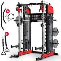 Sportstech Kraftstation SXM200, 100+ Übungsvariationen, zwei Gewichtsstacks à 70kg, Ganzkörpertraining