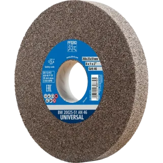 PFERD TOOLS Schleifbockscheibe Ø 200x25mm Bohrung-Ø 51mm A46 für universelle Schleifaufgaben - 39010121