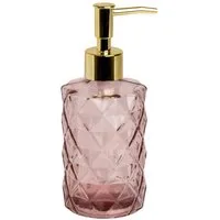 Intirilife Seifenspender, (1-tlg), Handseifenspender aus Glas 310ml Dosierer Seifenachfüllbar mit Pumpe