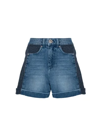 Pinko Shorts Dotta Damen blau