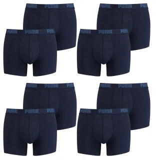 8 er Pack Puma Boxer Boxershorts Men Herren Unterhose Pant Unterwäsche NAVY