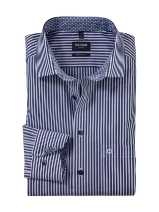 OLYMP - Modern Fit: Businesshemd blau - Gr. - 39