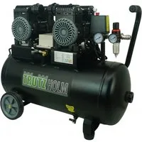 TRUTZHOLM Kompressor Premium Brushless Silent Flüsterkompressor 50L 1800W 62dB 8 bar, max. 8 bar, 50 l, Komplett-Set