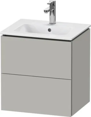 Duravit L-Cube Waschtischunterbau wandhängend Betongrau Matt 520x421x550 mm - LC621800707 LC621800707