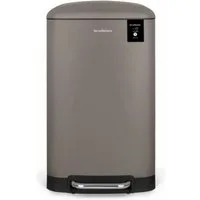 H.Koenig Mülleimer Les Collectors no 719 Design Mülleimer 30 Liter Taupe
