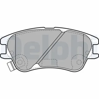 Delphi Bremsbel?ge vorne Hyundai Atos LP2062