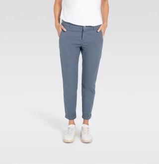 MAC - MAC JEANS - CHINO, Authentic stretch gabardine blau - Gr. - 44