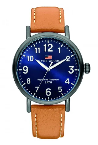 River Woods Sacramento Braun Herren Armbanduhr RW420014