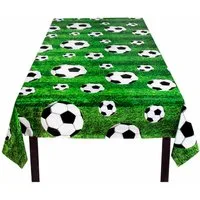 Boland Kostüm Tischdecke Fußball 120x180cm