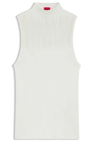 HUGO RED Womenswear - Sieffy Open White - Gr. - L