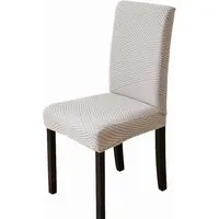 Agger Stuhlhusse Stretch Stuhlhussen Stuhlbezug, Bürostuhlbezug für Esszimmerstühle, Abnehmbarer Waschbarer für Haus, Küche, Hochzeit, Party