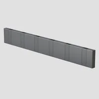 Mai & Mai Wandgarderobe Wandhaken Garderobenleiste Garderobenhaken mit 4/6 klappbaren Haken, Faltmechanik und Anti-Rutsch-Textur