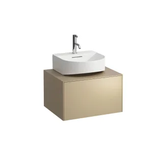 LAUFEN Waschtischunterschrank SONAR f.HWB H816341/2 575x455 1 Schubl. Ausschnitt Mitte Gold, H405431 H4054310340401