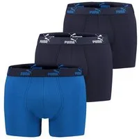 PUMA Boxershorts PUMA BW MEN PROMO ELEMENTS SOLID BOXER 3P (Packung, 3-St., 3er-Pack)