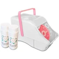 Kostüm Seifenblasenmaschine für Hochzeiten inklusive Nachfüllpackungen
