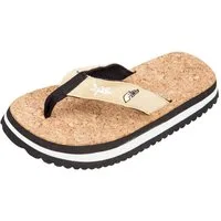 F2 F2 Damen Schuhe Beach Slipper Flip Flops 36/37 Beige 2024/25 Slipper