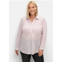 Sieh an! Klassische Bluse Bluse Langarm